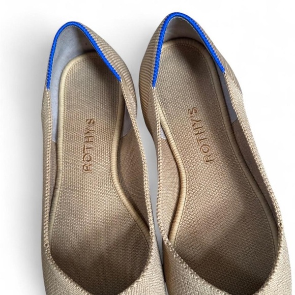 Rothy's The Point Dune Cap Toe Flats - Retired Design- size 8.5 - Picture 3 of 8
